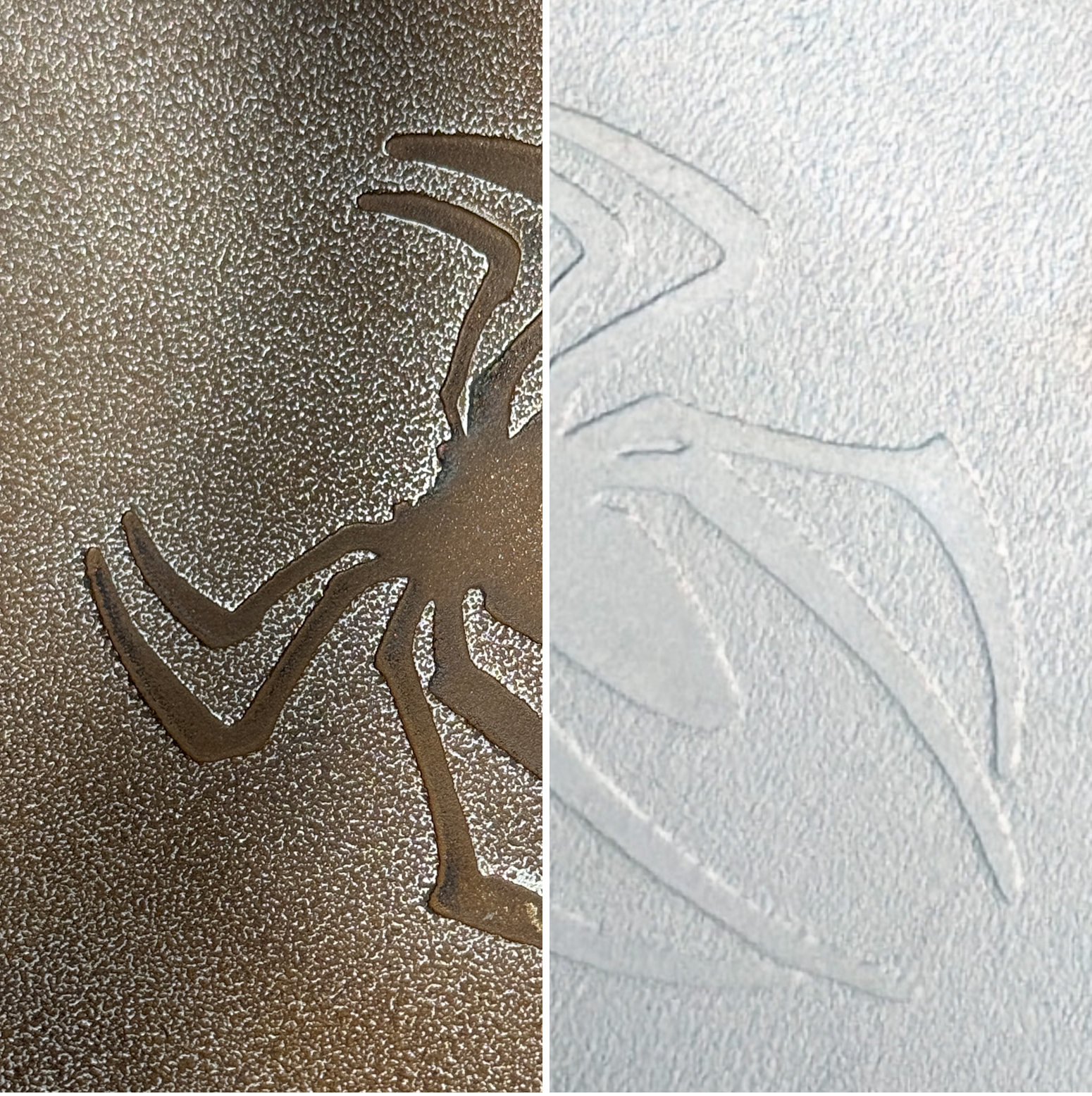 Laser surface cleaning of a memorial – gentle, chemical-free restoration for stone surfaces.